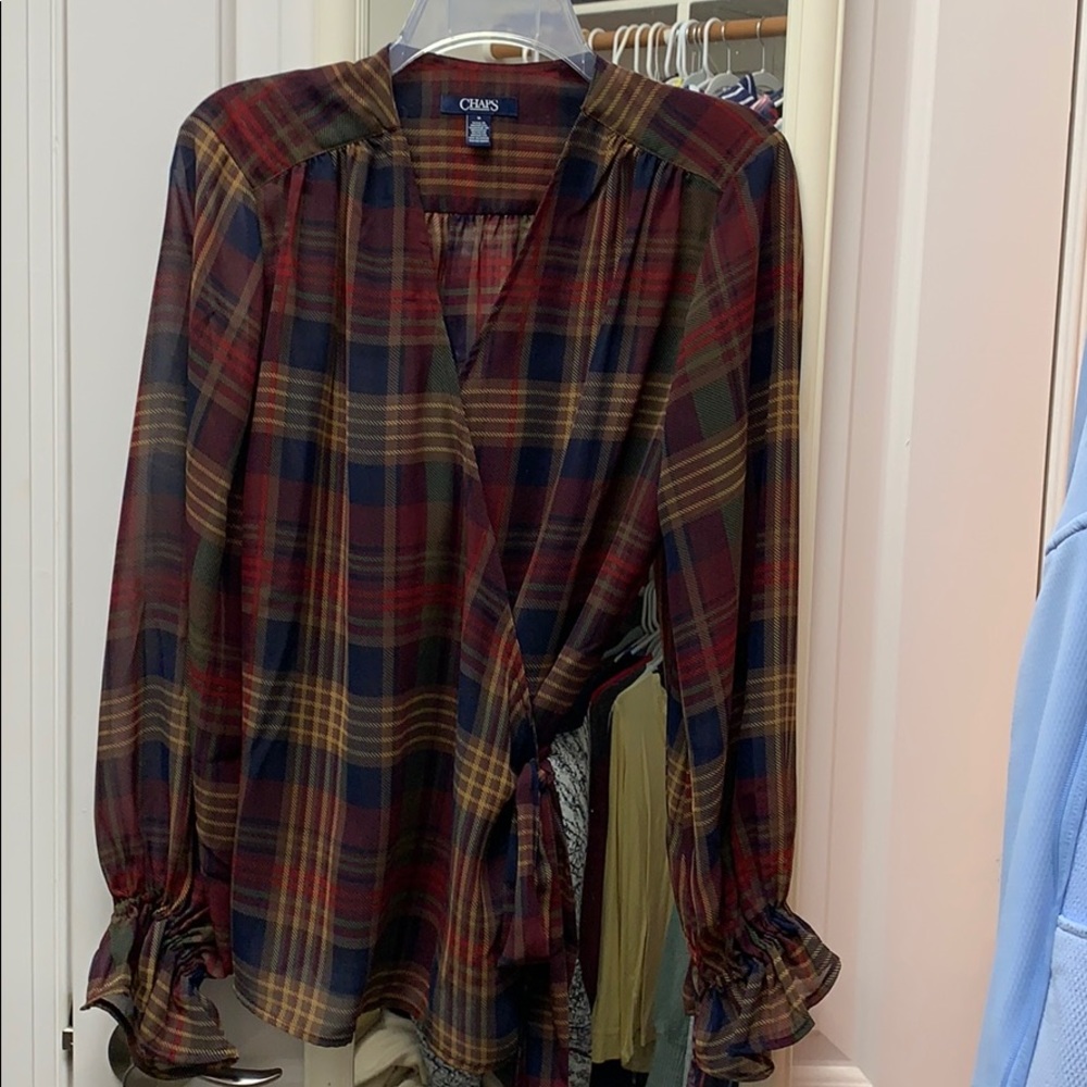 Wrap blouse